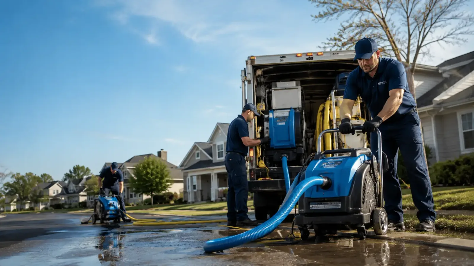 Flood Damage Cleanup in Hills, MN
